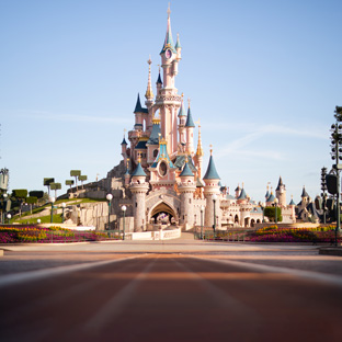 Disney sleeping beauty's castle