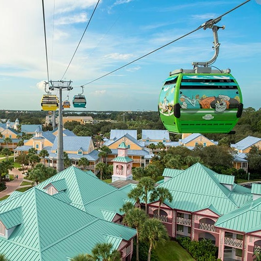 Disney Caribbean Beach Resort Offer skyliner