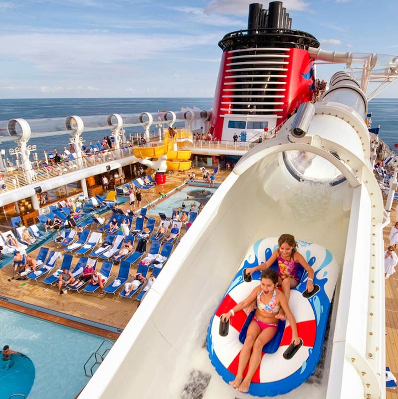 Disney Dream Spanish Cruise slide