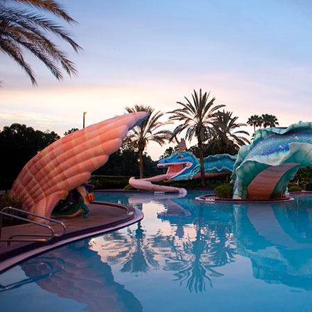 Disney Port Orleans Resort - French Quarter pool