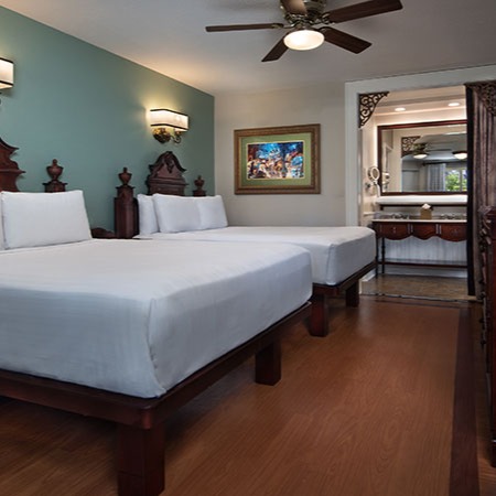 Disney Port Orleans Resort - French Quarter bedroom